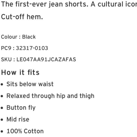 Sz27 Levi’s 501 button fly distressed cutoff denim shorts in faded black. EUC - Picture 7 of 16